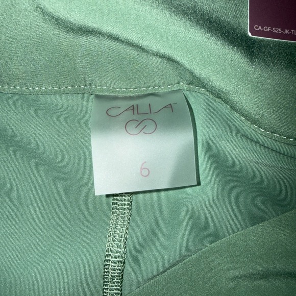 NWT Calia Truelight Golf Skort Green 15" Length Women's Athletic Skirt Size 6 - Picture 10 of 10